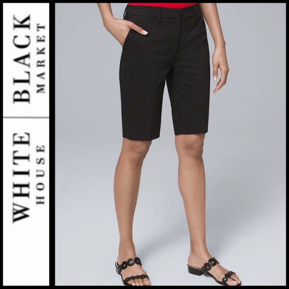 White House Black Market Pants - 🔥SALE🔥 NWT WHBM 11” Smooth Stretch Bermuda Shorts